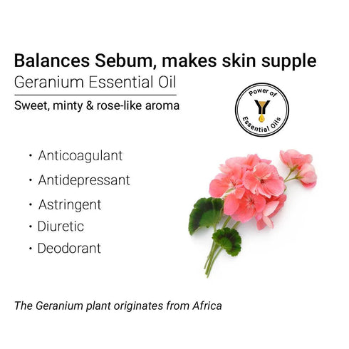 Keya Seth Aromatherapy Geranium Essential Oil