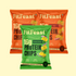 Fitfeast Protein Chips Assorted 2 Peri Peri 1 Cream & Onion (Pack of 3)