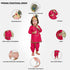 Raj Fancy Dresses Radha and Krishna Printex| Magenta Brocade Fabric Janmashtami Mythological Character Costume