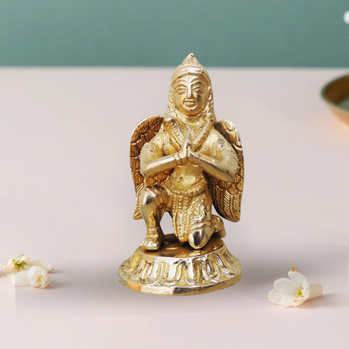 Brass Garun Dev Statue 0.36Kg