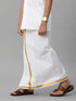 Ramraj Cotton Boys Readymade Single Layer White Dhoti
