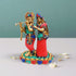 Brass Radha Krishna Base Stone Work Idol 4.364Kg