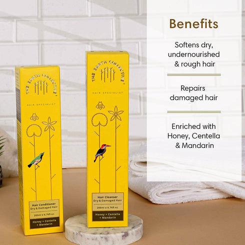 Theearthcollective in Combo Dry & Damaged Hair Hair Cleanser & Conditioner Pack