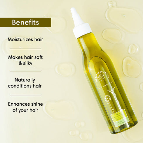 Theearthcollective in Almond Oil Plus Hair Oil For Dry & Rough Hair Triphala & Nagarmotha