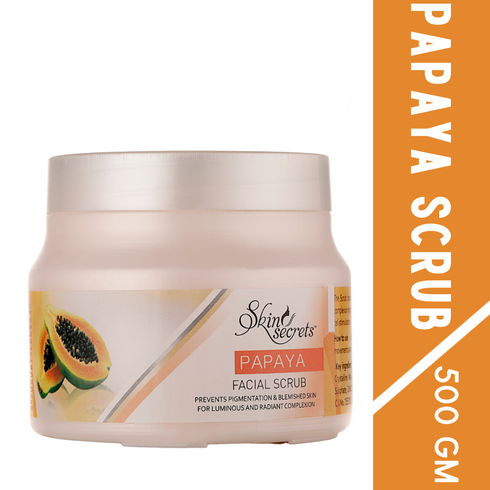Skin Secrets Papaya Facial Scrub with Papaya Extract