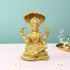 Brass Nariane With Sheshnaag God Statue 0.96Kg