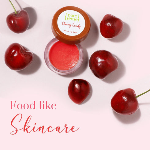 PureSense Cherry Candy Tinted Lip Balm | From the makers of Parachute Advansed