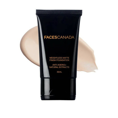Faces Canada Weightless Matte Finish Foundation-Ivory 01