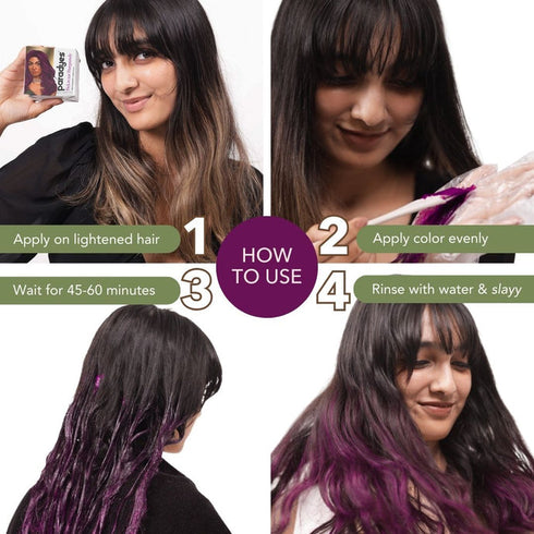 Paradyes Bekaraar Burgundy Semi-Permanent Hair Color