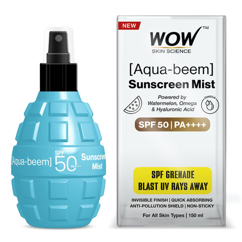 WoW Aqua-Beem Sunscreen Mist Spf 50 Pa++++