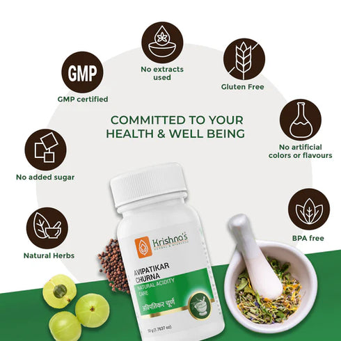 Krishna'S Herbal And Ayurveda Avipattikar Churna