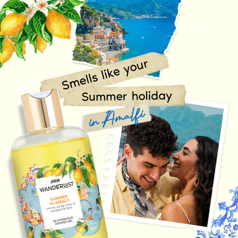 Wanderlust Summer in Amalfi Fresh Citrus Body Wash