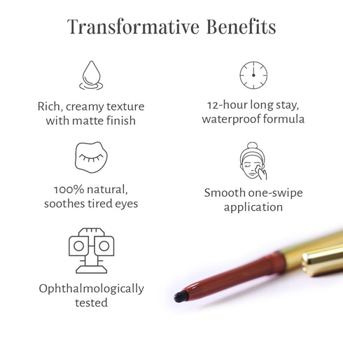 Shankara Illuminate Kohl Kajal - Matte Black
