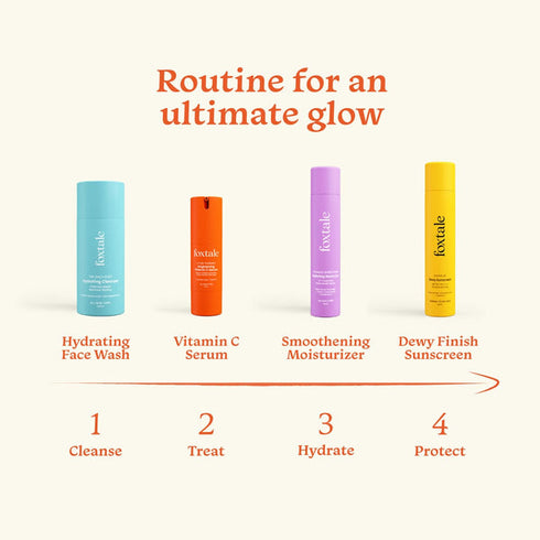 Foxtale Morning Glory with CoverUp Dewy Sunscreen