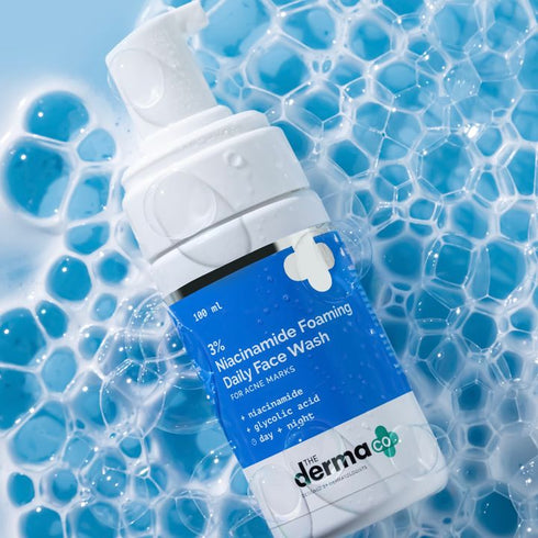 The Derma Co Acne Removal and Skin Toning 3% Niacinamide Foaming Face Wash