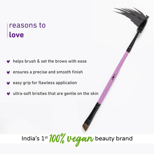 Plum Soft Blend Liner & Spoolie Brush Easy Pickup 06