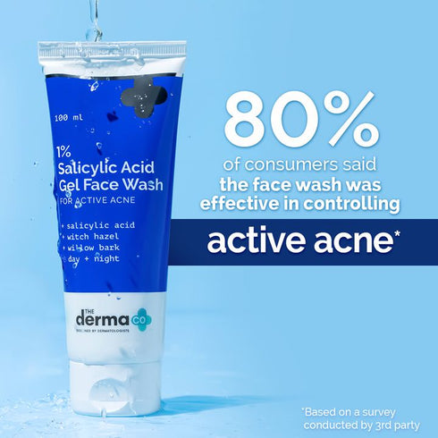 The Derma Co 1% Salicylic Acid Gel Daily Face Wash