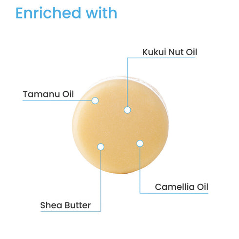 Earth Rhythm Solid Conditioner Bar Tamanu Kukui Nut & Camellia Oil