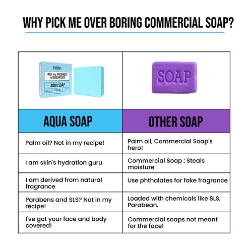 Ghar Soap Aqua Soap 100g