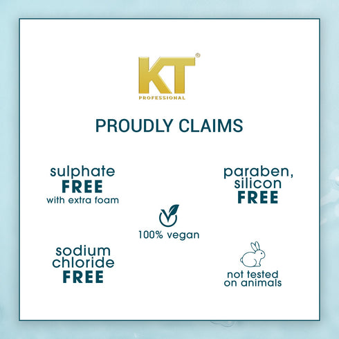 Kt Professional 3X Moisture Shampoo