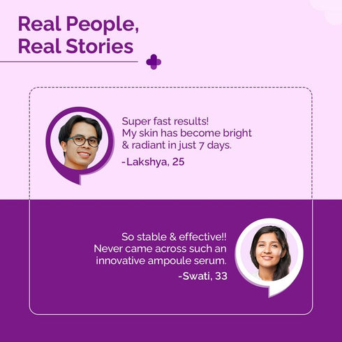 The Derma Co. 15% Vitamin C Intense Brightening Ampoule Kit