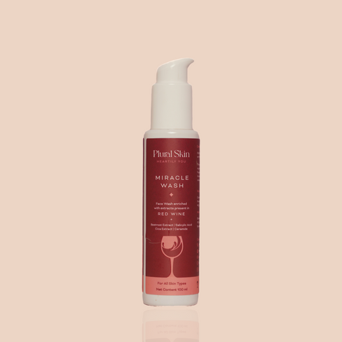 Pluralskin Best Miracle Wash Red Wine Face Wash Plural Skin