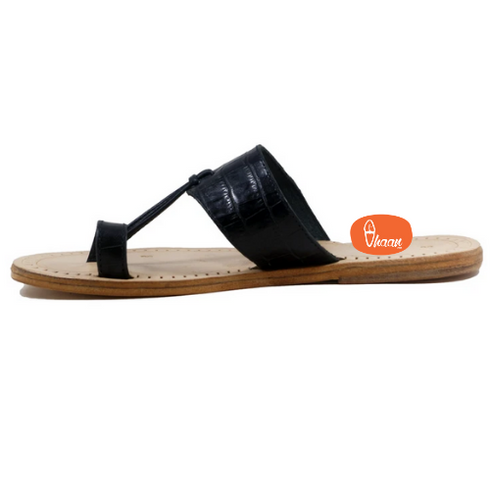 Vhaanfootwear Soft Leather Comfortable Mens Kolhapuri Chappal
