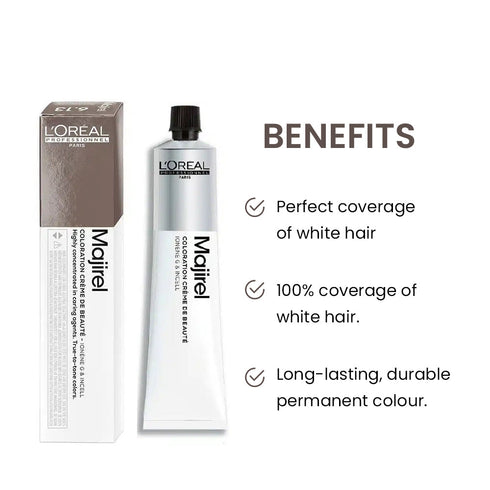 L'Oreal Professionnel Majirel 4.15 Brown With Mahogany Ash Permanent Hair Colour 50ml
