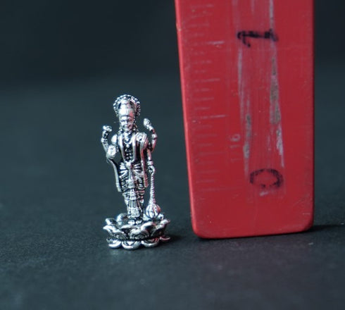 Pure Silver Antique Satya Narayana Swamy 4.28 By Mahita Collections