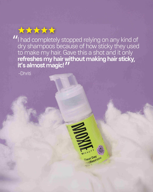 Moxie Beauty Cheat Day Powder Dry Shampoo