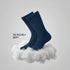 XYXX Crew-Length Socks - Midnight Blue