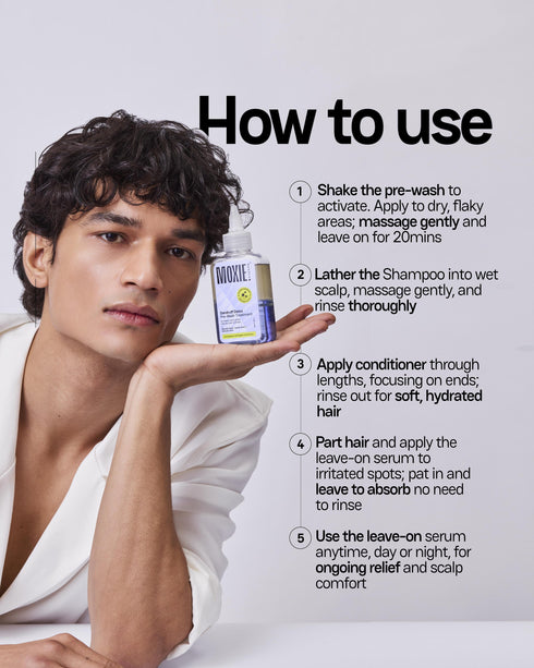Moxie Beauty The ScalpSOS 4-Step Routine