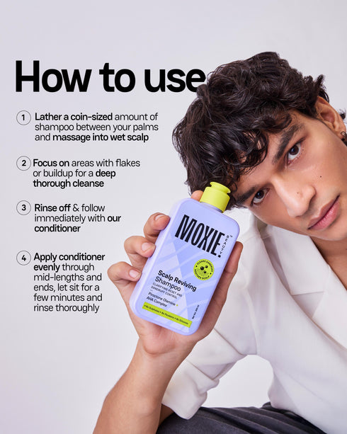 Moxie Beauty ScalpSOS Wash Duo (Shampoo + Conditioner)