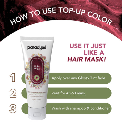 Paradyes No Bleach Hazel Wine Combo