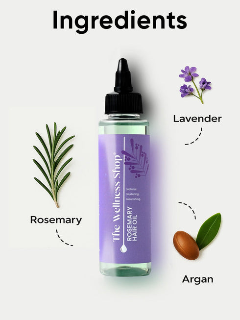 The wellness shop Rosemary Hair Tailam For Hair Regrowth And Strength