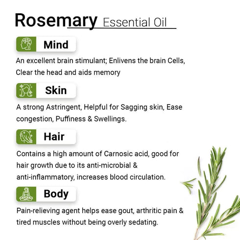 Keya Seth Aromatherapy Rosemary Essential Oil