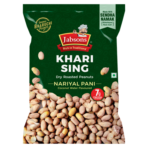 Jabsons Foods Coconut Water Khari Sing Roasted Peanuts