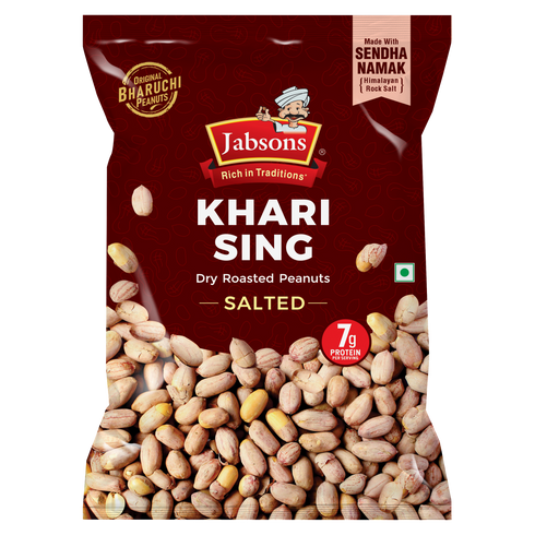 Jabsons Foods Khari Sing (With Skin) Roasted Peanuts