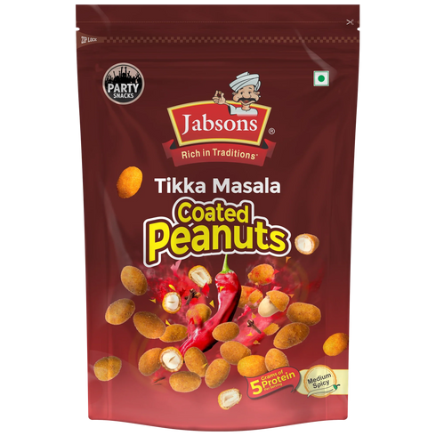 Jabsons Foods Tikka Masala Coated Peanut