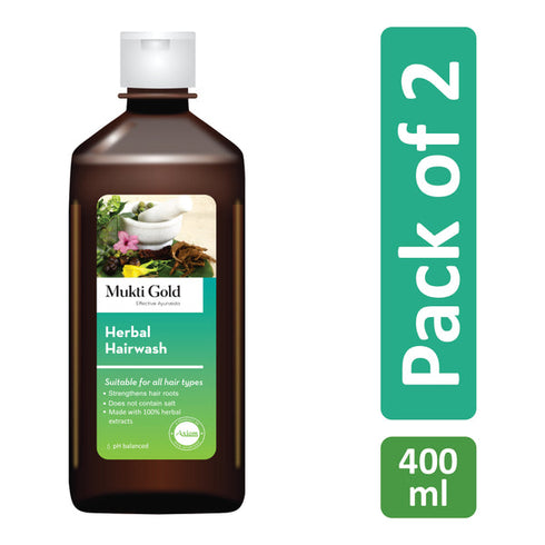 Axiom Mukti Gold Herbal Hair wash