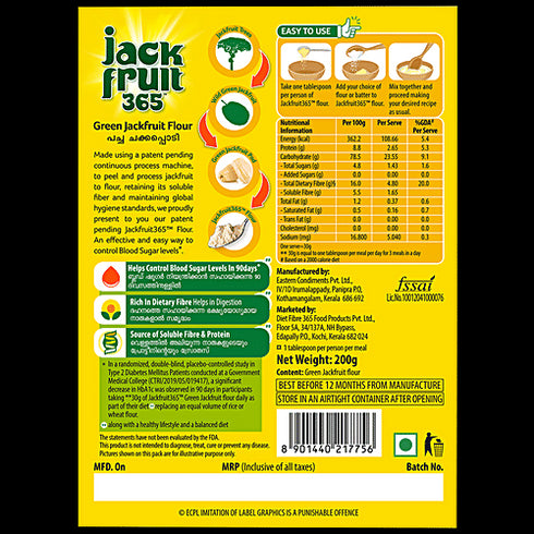 Jackfruit365 Green Jackfruit Flour