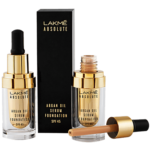 Lakme Absolute Argan Oil Serum Foundation With Spf 45 Ivory Cream