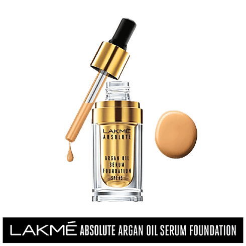 Lakme Absolute Argan Oil Serum Foundation With Spf 45 Ivory Cream