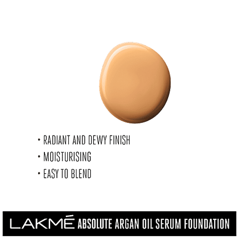 Lakme Absolute Argan Oil Serum Foundation With Spf 45 Ivory Cream
