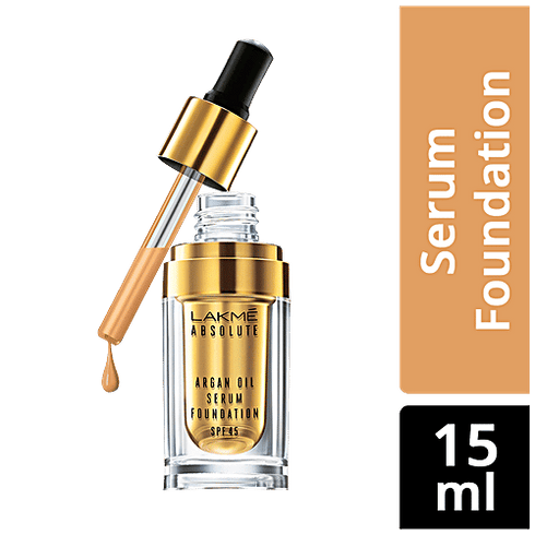 Lakme Absolute Argan Oil Serum Foundation With Spf 45 Ivory Cream