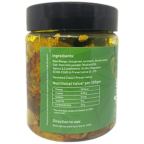 GRAMINWAY Aam Ka Achar - Dry Mango Pickle 200gm
