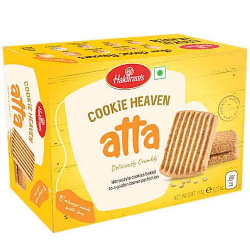 Haldiram's Heaven Atta Bakery Cookies 175G