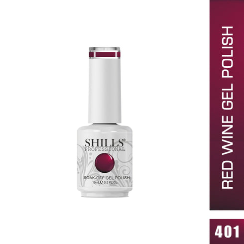 Shills Professional Red Wine Gel Polish
