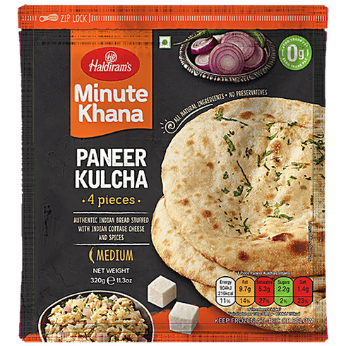Haldiram's Paneer Kulcha - Minute Khana 320g