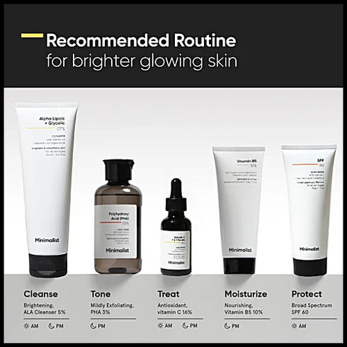 Minimalist 16% Vitamin C Serum With Vitamin E & Ferulic Acid